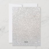 マジカルユニコーンクリスマスグリッター シーズンカード (裏面)