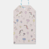 マジカルユニコーンサンキューギフトラベル ギフトタグ (裏面)