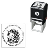 マジカルユニコーンスクワッドカスタム差出人住所 セルフインキングスタンプ (インサイチュ)