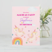 マジカルユニコーンドリームランド招待状 招待状 (スタンド正面)