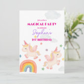 マジカルユニコーンドリームランド招待状 招待状 (スタンド正面)