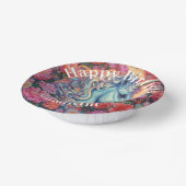 マジカルユニコーンハッピーバースデー ペーパーボウル (傾斜あり)