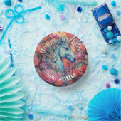 マジカルユニコーンハッピーバースデー ペーパーボウル (パーティー)