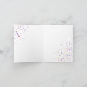 マジカルユニコーンバレンタインズデイホリデーカード シーズンカード (内部)