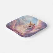 マジカルユニコーンバースデーパーティー紙プレート ペーパープレート (傾斜あり)