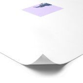 マジカルユニコーンファンタジークラウド誕生日 ポスター (角)