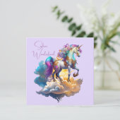 マジカルユニコーンファンタジー雲カード誕生日 (スタンド正面)