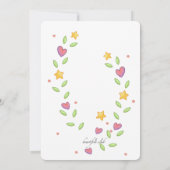 マジカルユニコーンフォト招待状 招待状 (裏面)