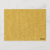 マジカルユニコーンプリンセス |誕生日ありがとう ポストカード (裏面)