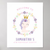 マジカルユニコーンプリンセス |誕生日パーティーへようこそ ポスター (正面)