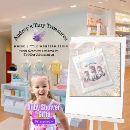 マジカルユニコーンベビーシャワー優先バッグ フェイバーバッグ