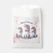 マジカルユニコーンベビーシャワー優先バッグ フェイバーバッグ (正面)