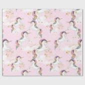 マジカルユニコーンラッピング紙 ラッピングペーパー (フラット)