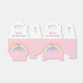 マジカルユニコーンレインボーピンク誕生日 フェイバーボックス (折り畳みなし)