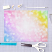 マジカルユニコーンレインボーベビー子供の誕生日パーティー 薄葉紙 (クラフト)