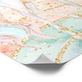 マジカルユニコーンレインボー誕生日へようこそ ポスター (角)