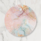 マジカルユニコーンレインボー誕生日サンキューユキュ フェイバータグ (裏面)