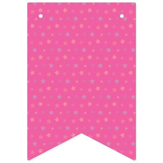 マジカルユニコーンレインボー誕生日バンティングバナー バンティングフラッグ (第1の旗)