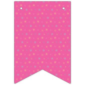 マジカルユニコーンレインボー誕生日バンティングバナー バンティングフラッグ (第1の旗)