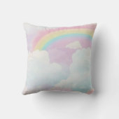 マジカルユニコーンレインボー誕生日装飾用クッション クッション (裏面)