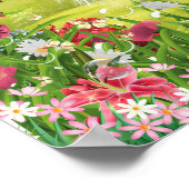 マジカルユニコーン王国 – ファンタジー城景観 ポスター (角)