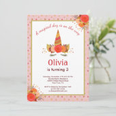 マジカルユニコーン秋感謝祭バースデーパーティー 招待状 (スタンド正面)