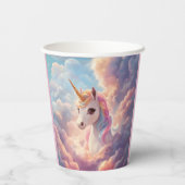 マジカルユニコーン紙パーティーカップ 紙コップ (裏面)