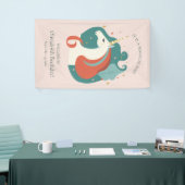 マジカルユニコーン誕生日へようこそ 横断幕 (トレードショー)