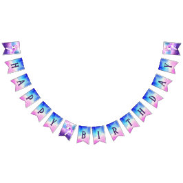 マジカルユニコーン誕生日パーティー バンティングフラッグ