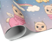 マジカルユニコーン&スターズパターンデザイン ラッピングペーパー (ロールコーナー)