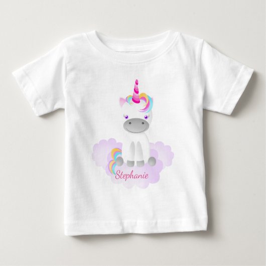 マジカルユニコーン ベビーTシャツ (正面)