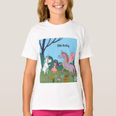 マジカルユニコーン Tシャツ (正面)