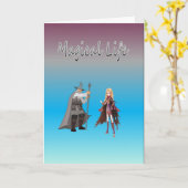 マジカルライフカード カード (黄色い花)