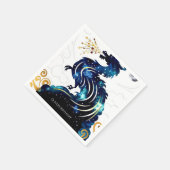 マジカルラディアントドラゴン誕生日 スタンダードカクテルナプキン (角)