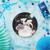 マジカルラディアントドラゴン誕生日 ペーパープレート (パーティー)