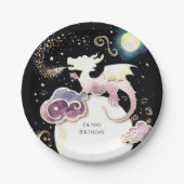 マジカルラディアントドラゴン誕生日 ペーパープレート (正面)