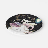 マジカルラディアントドラゴン誕生日 ペーパープレート (アングル)