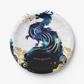 マジカルラディアントドラゴン誕生日 ペーパープレート (正面)