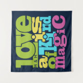 マジカルラブカスタムモノグラムタペストリー タペストリー (正面)