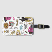 マジカルルナラブグッドウォーターカラー ラゲッジタグ (正面横)