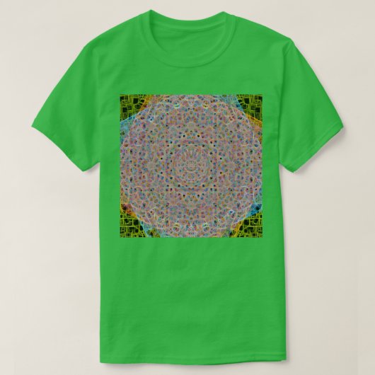 マジカルルーン文字のスペル129 Tシャツ (デザイン正面)