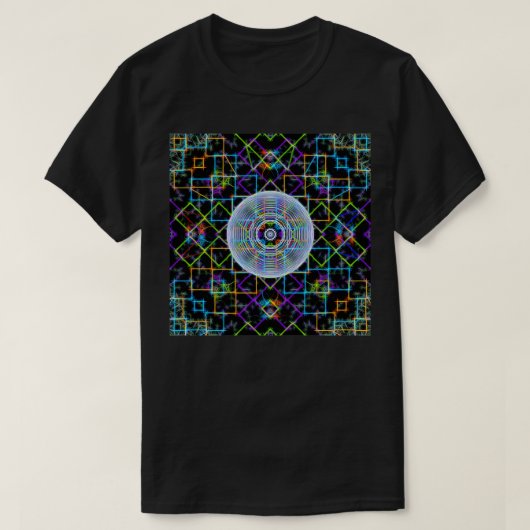マジカルルーン文字のスペル133 Tシャツ (デザイン正面)