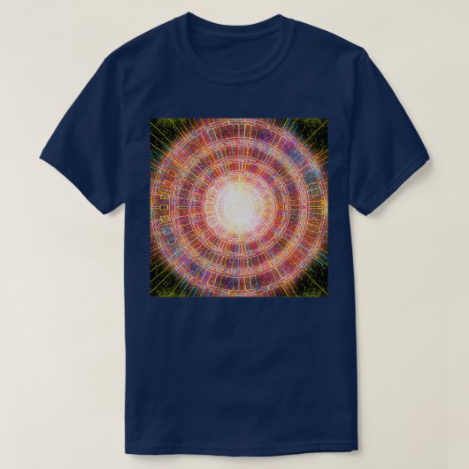 マジカルルーン文字のスペル1447 Tシャツ (デザイン正面)