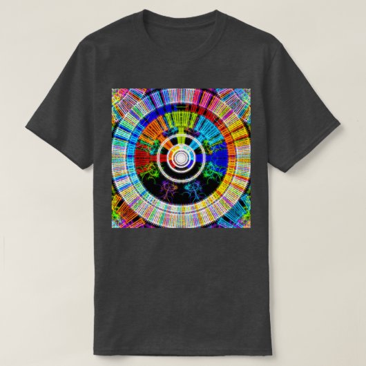 マジカルルーン文字のスペル144 Tシャツ (デザイン正面)