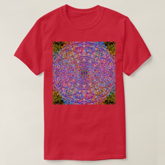 マジカルルーン文字のスペル77 Tシャツ (デザイン正面)