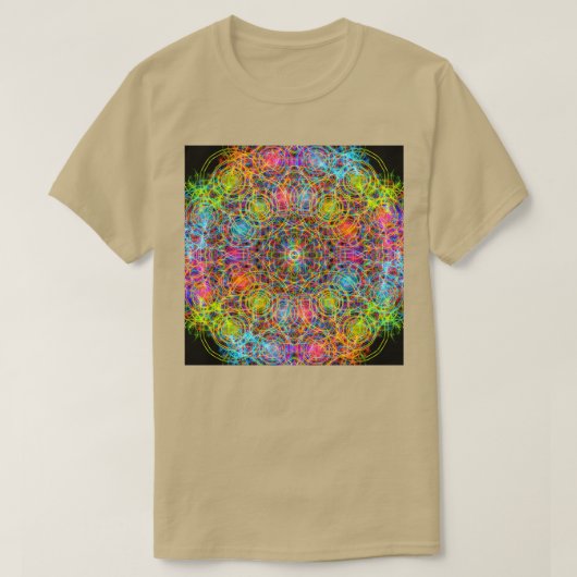 マジカルルーン文字のスペル93 Tシャツ (デザイン正面)