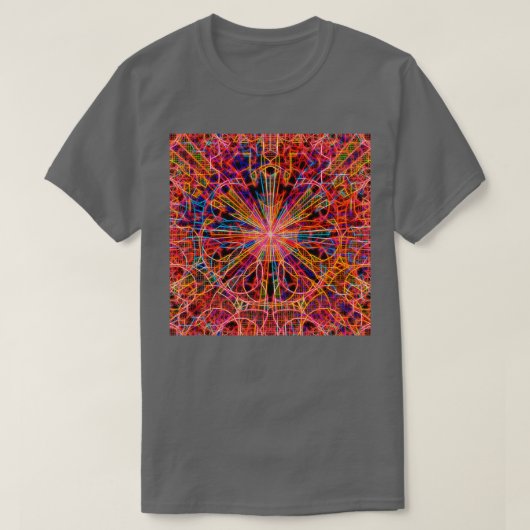 マジカルルーン文字55 1 Tシャツ (デザイン正面)