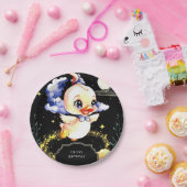 マジカルレイクダック誕生日 ペーパープレート (パーティー)