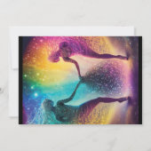 マジカルレインボーコズミックラバーズ結婚ファンタジー 招待状 (裏面)