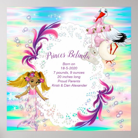 マジカルレインボーバブル&ベビーメルメイズ ポスター (正面)